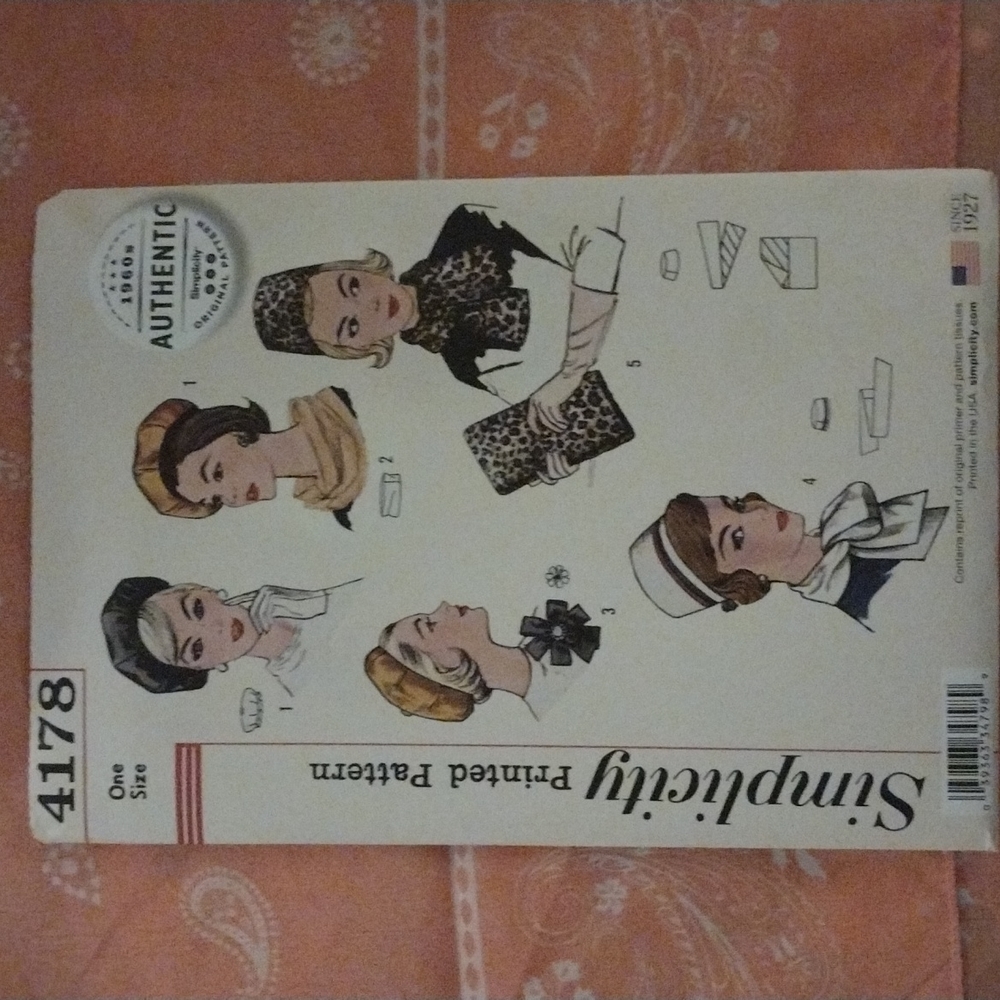 Simplicity Accessories Pattern